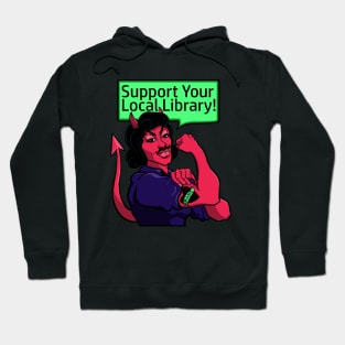 Dewey Demonica wants YOU to fight censorship! Hoodie